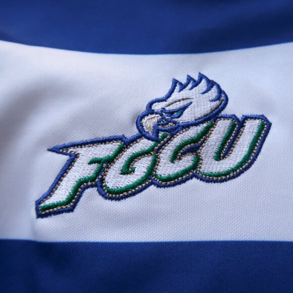 FGCU Eagles Blue Striped Nike Polo (XL) NICE!! 🏀 - Picture 1 of 12